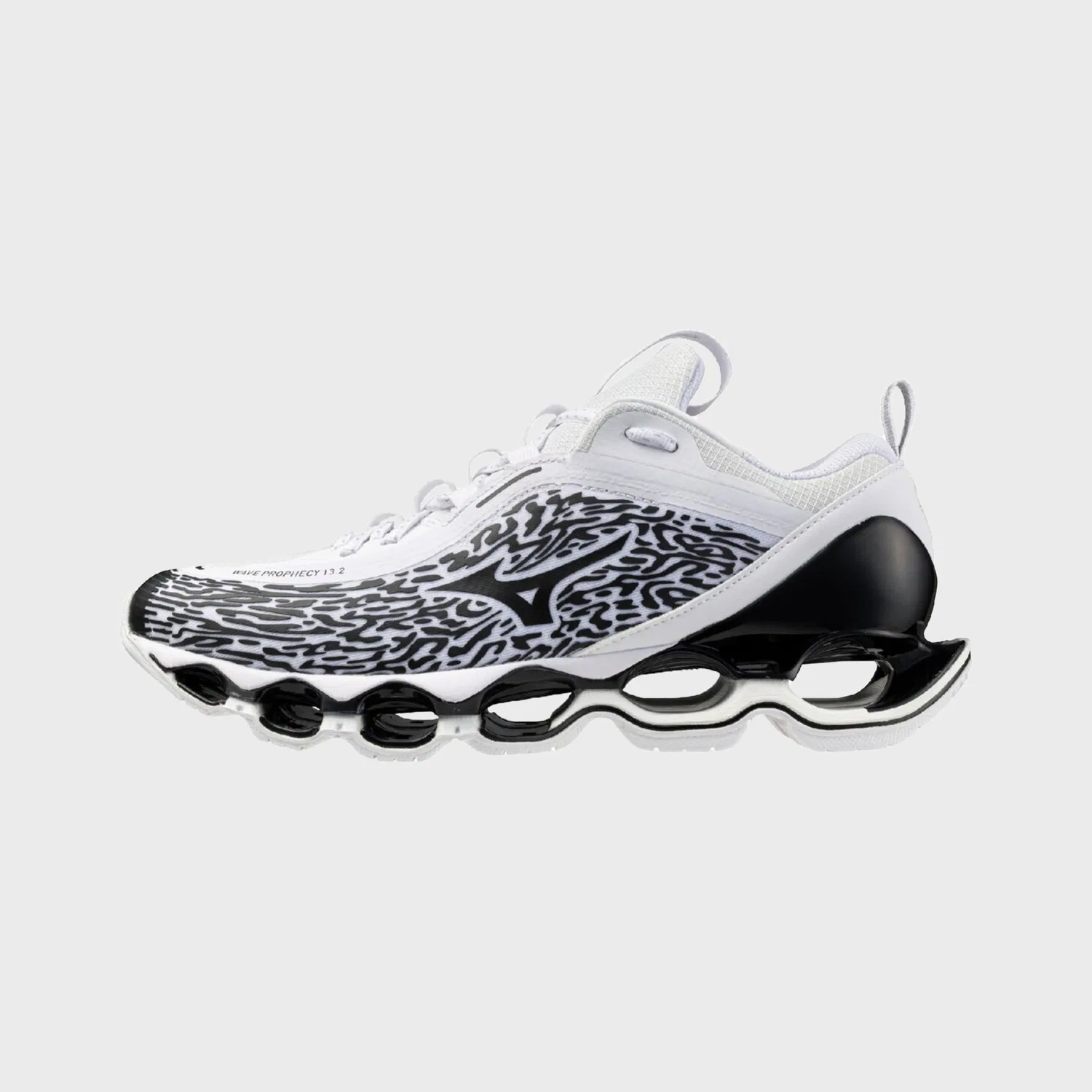 Мужские красные беговые кроссовки Mizuno Wave Prophecy 13.2
