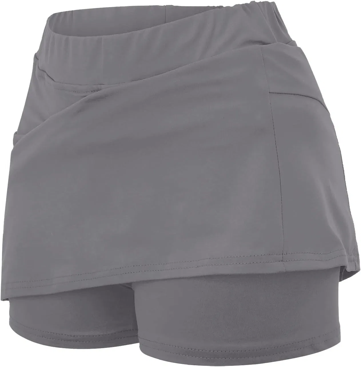 Юбка-шорты женская Athletic Skorts, 6-grey — фото 3