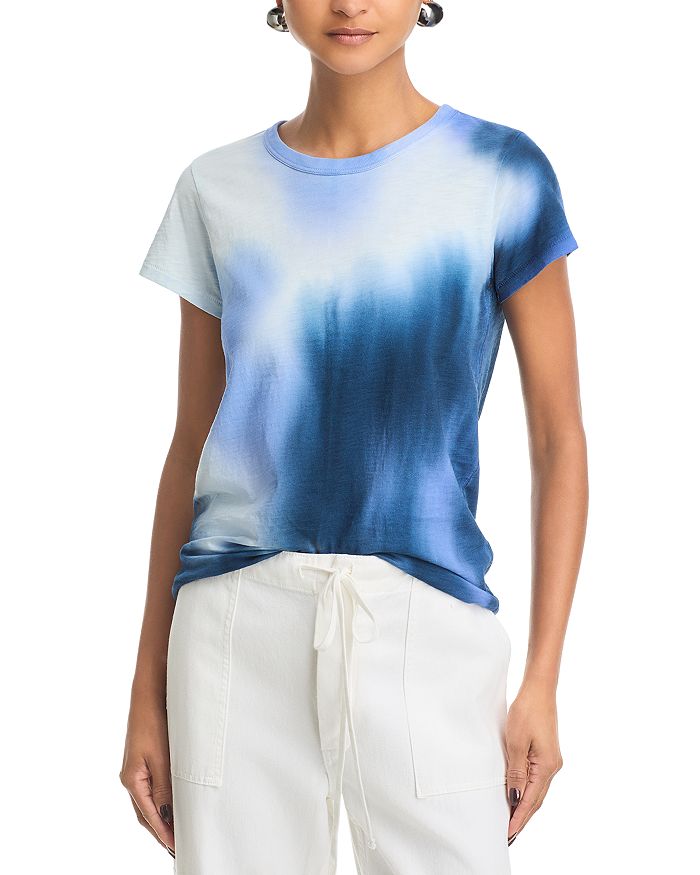 

Футболка Slub Dyed rag & bone, синий