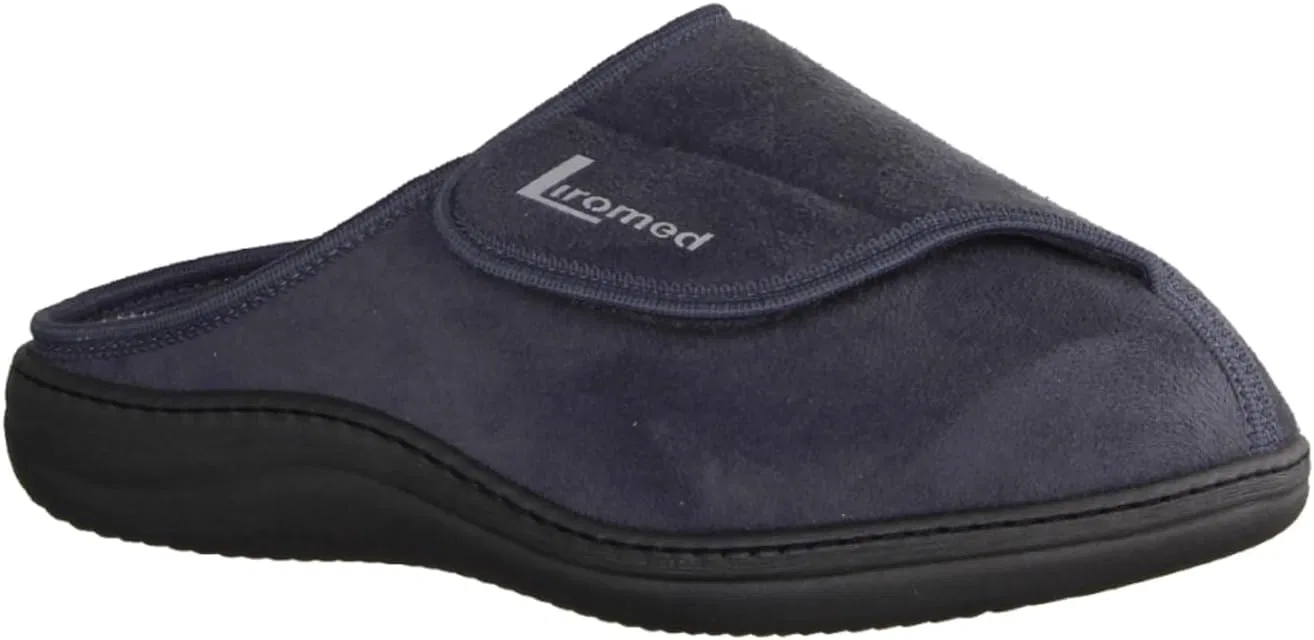 Liromed 800 Серые (голубые) - Открытые тапочки - Домашние - Женские тапочки Hut Shoes, серые