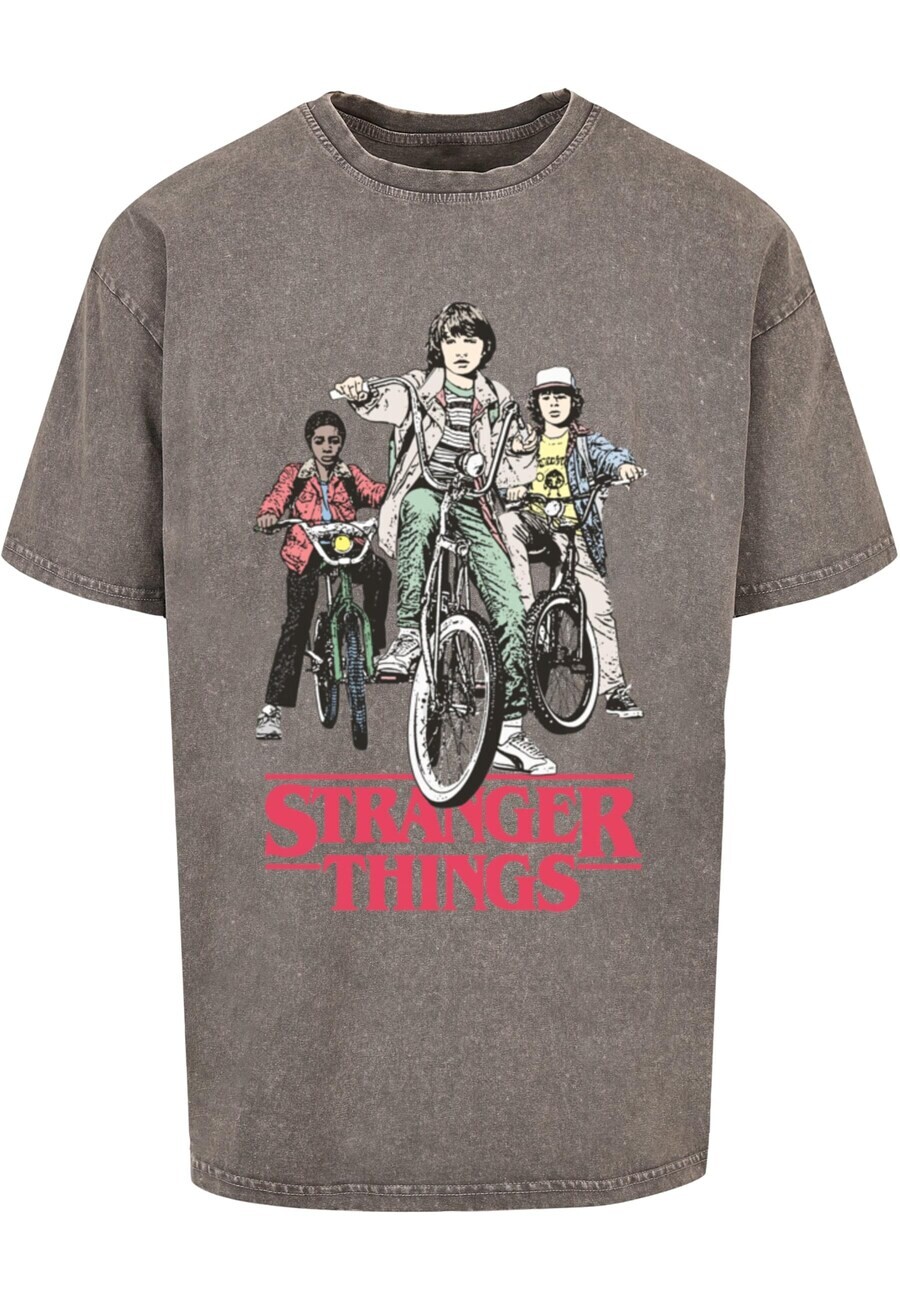 

Классическая футболка ABSOLUTE CULT Shirt Stranger Things, серый