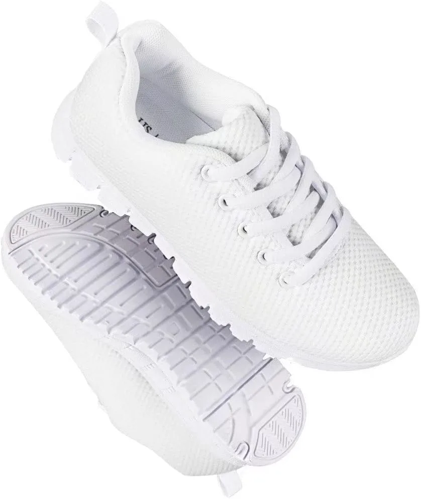 

Детские кроссовки GIFTPUZZ для бега, повседневные, с сеткой, дышащие, для ходьбы, походов и спорта, на платформе