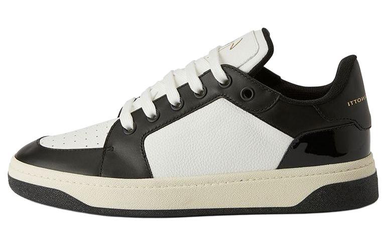 

Gz94 Кроссовки низкие кожаные Giuseppe Zanotti, черные