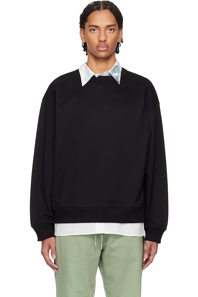 

Объемная толстовка Dries Van Noten, черный