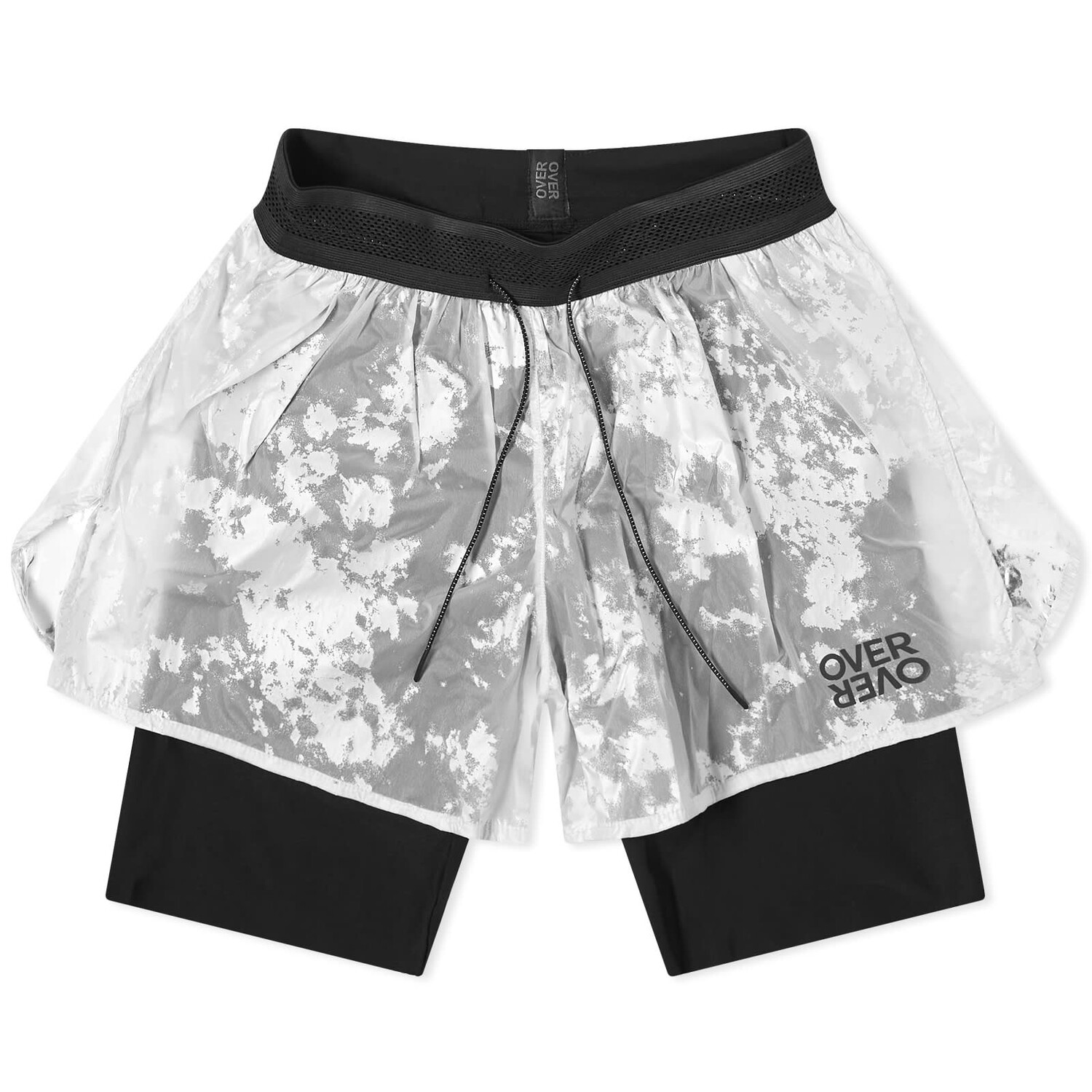 

Шорты Over Over 2 Layer Short, цвет White Foil