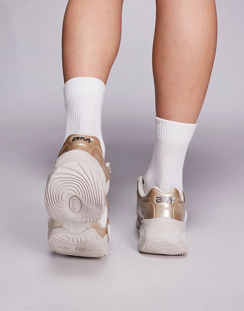 Кроссовки унисекс Nike Air Max Muse бежевого цвета — фото 4