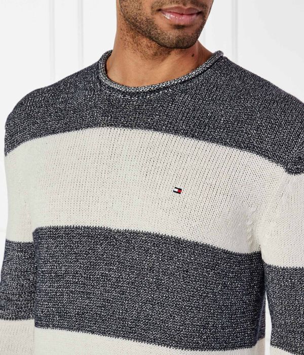 Катящийся свитер Regular fit Tommy Hilfiger, синий — фото 4
