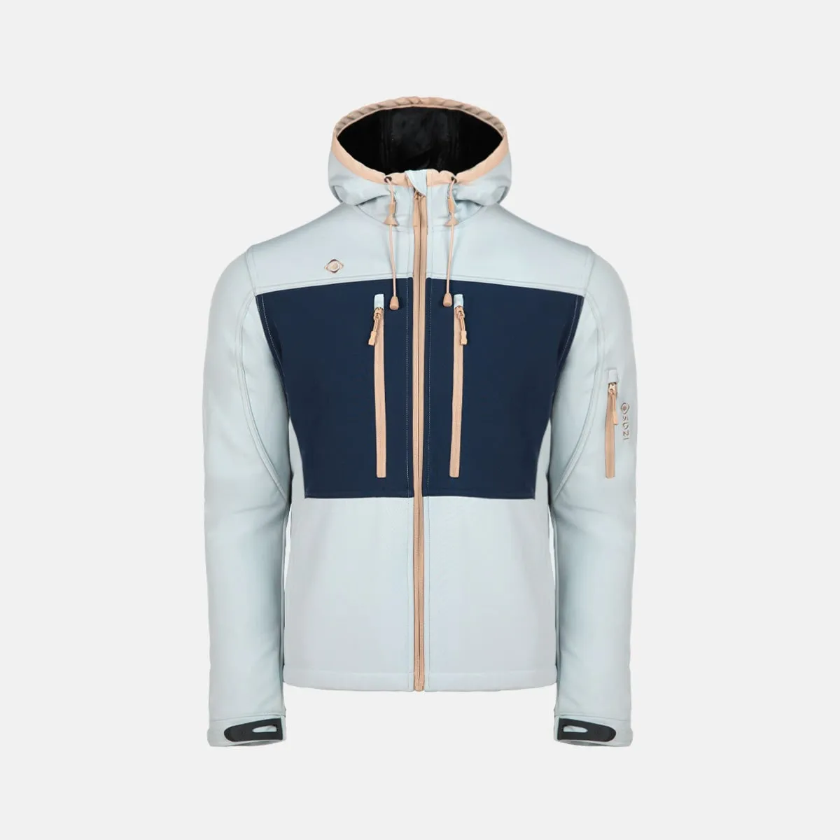 

Мужская термокуртка Soft Shell KONKA Izas, светло-голубой/темно-синий