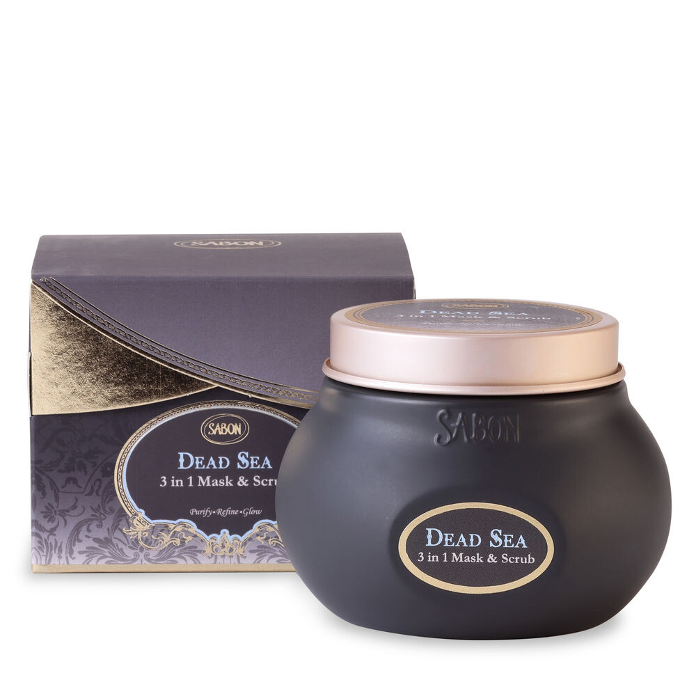 

Скраб для лица Dead sea 3 in 1 facial scrub mask Sabon, 200 мл