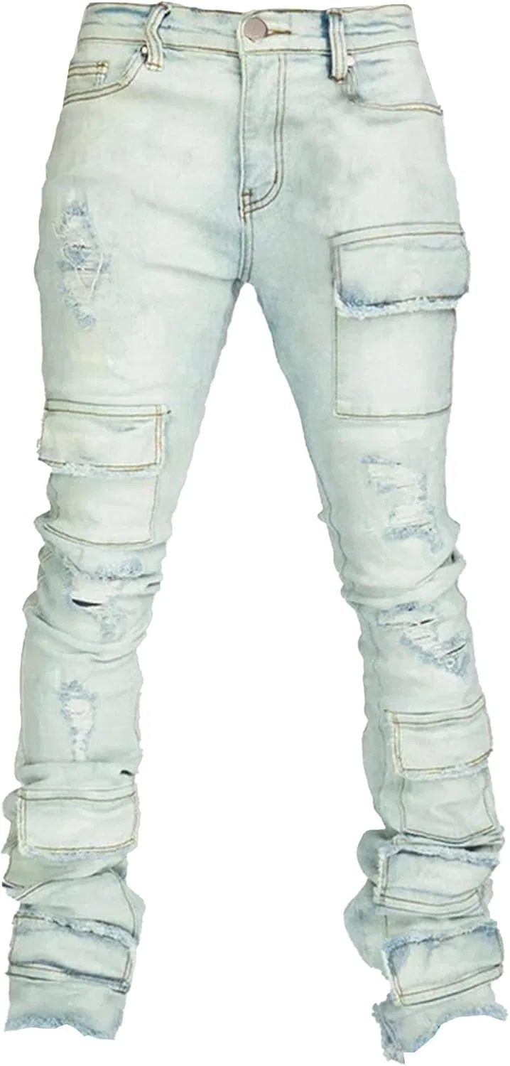Джинсы прямые Light Blue
