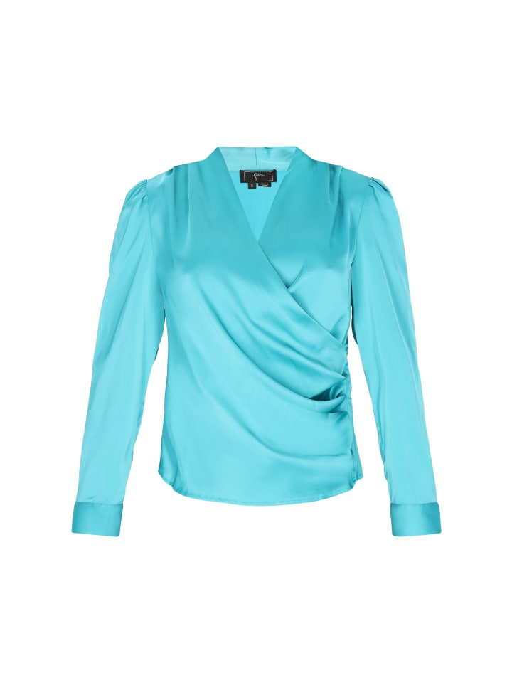 

Faina Женская блузка бирюзового цвета