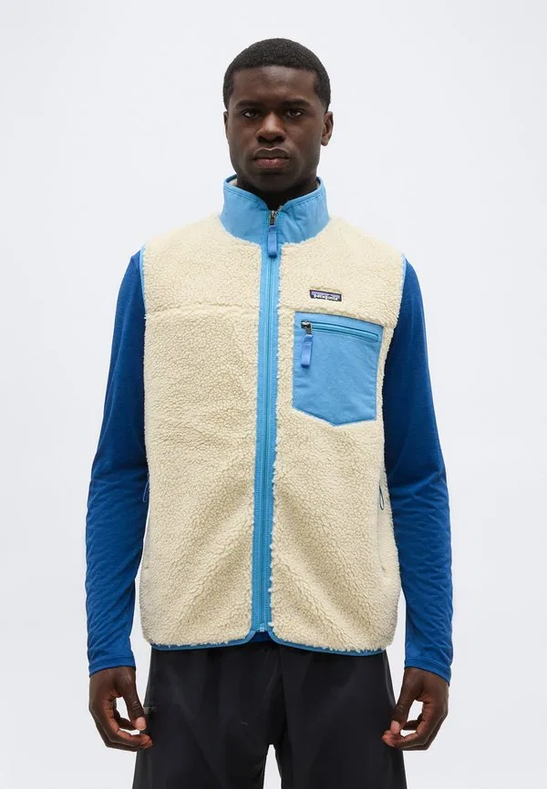 Классический жилет retrox Patagonia, Dark Natural/Shore Blue