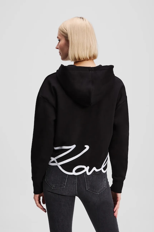 

Толстовка HEM SIGNATURE Karl Lagerfeld, черный