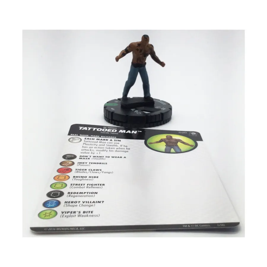 

Татуированный мужчина № 020 (U), DC HeroClix - Joker's Wild! - Singles