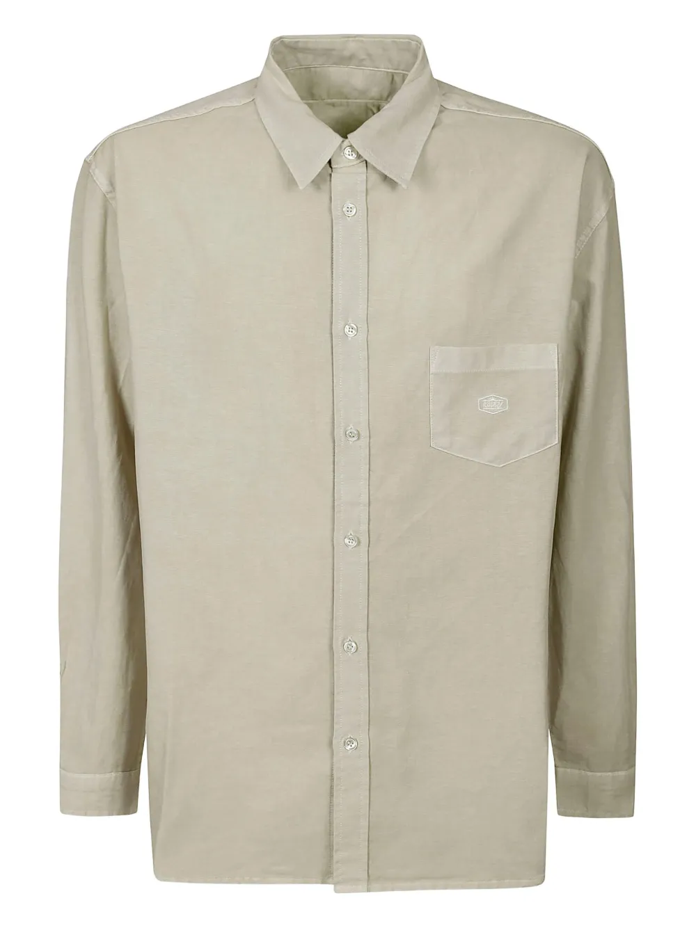 

Рубашка с вышитым логотипом Kappa, зеленый