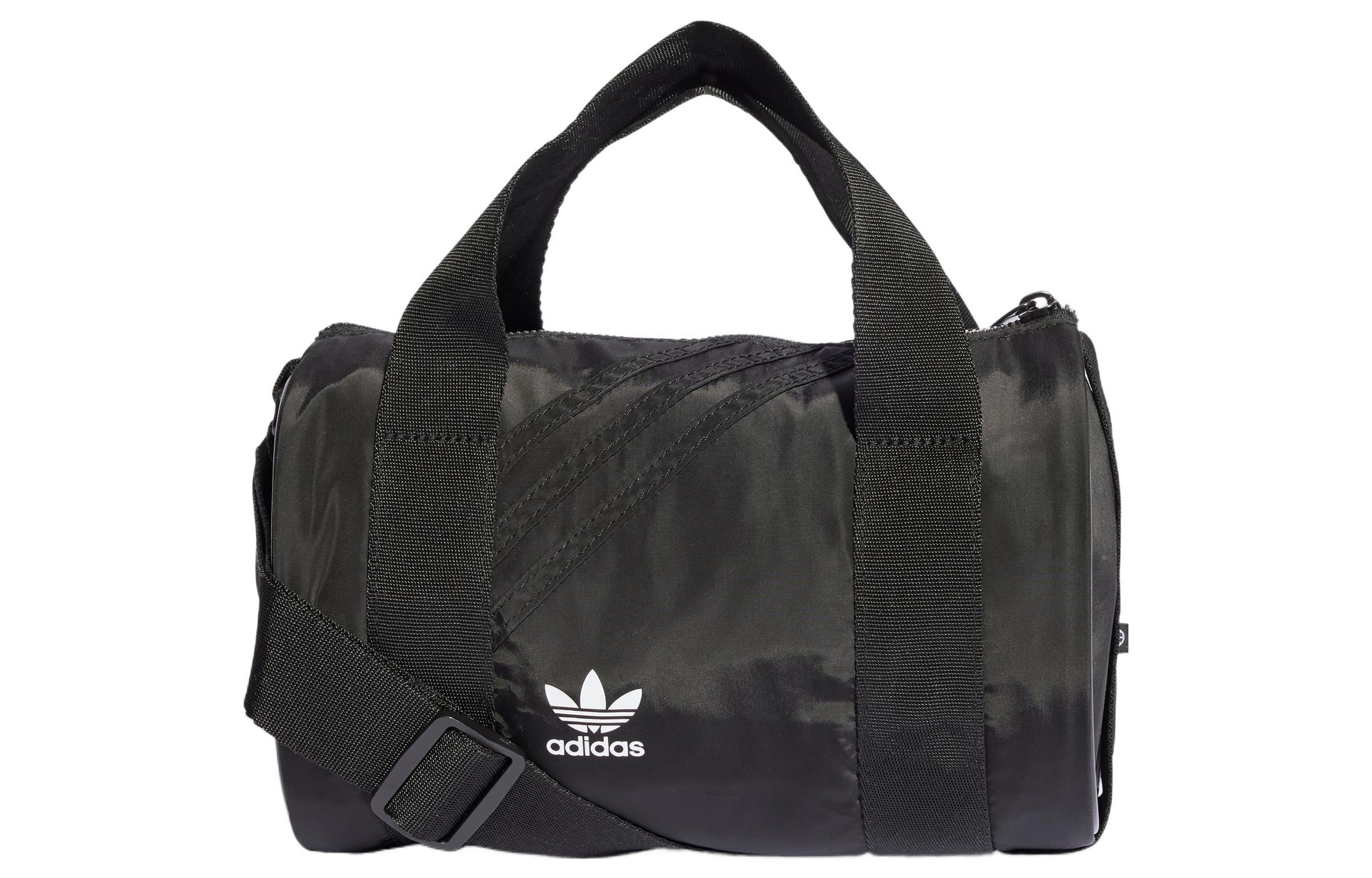 

Adidas Originals Переработанный полиэстер рюкзак наплечная сумка кросс-боди спортивная сумка мини женская черная