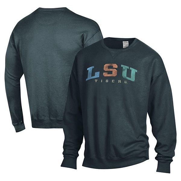 

Серый оверсайз свитшот Unisex LSU Tigers Comfortwash