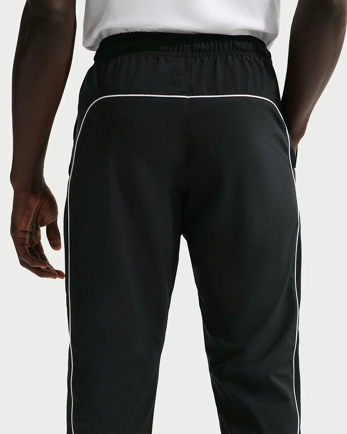 Мужские гибридные утилитарные штаны Nike Air, Black/Black/White — фото 3