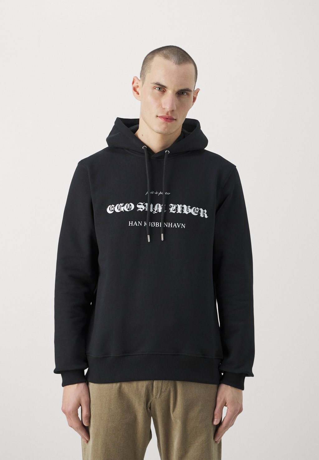 

Толстовка Han Kjøbenhavn FREEDOM REGULAR HOODIE UNISEX, черный