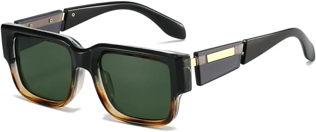 

Популярные модные женские солнцезащитные очки класса люкс UV400, ретро-очки для мужчин в стиле панк, темно-синие солнцезащитные очки SZVVBKK, Black Leopard