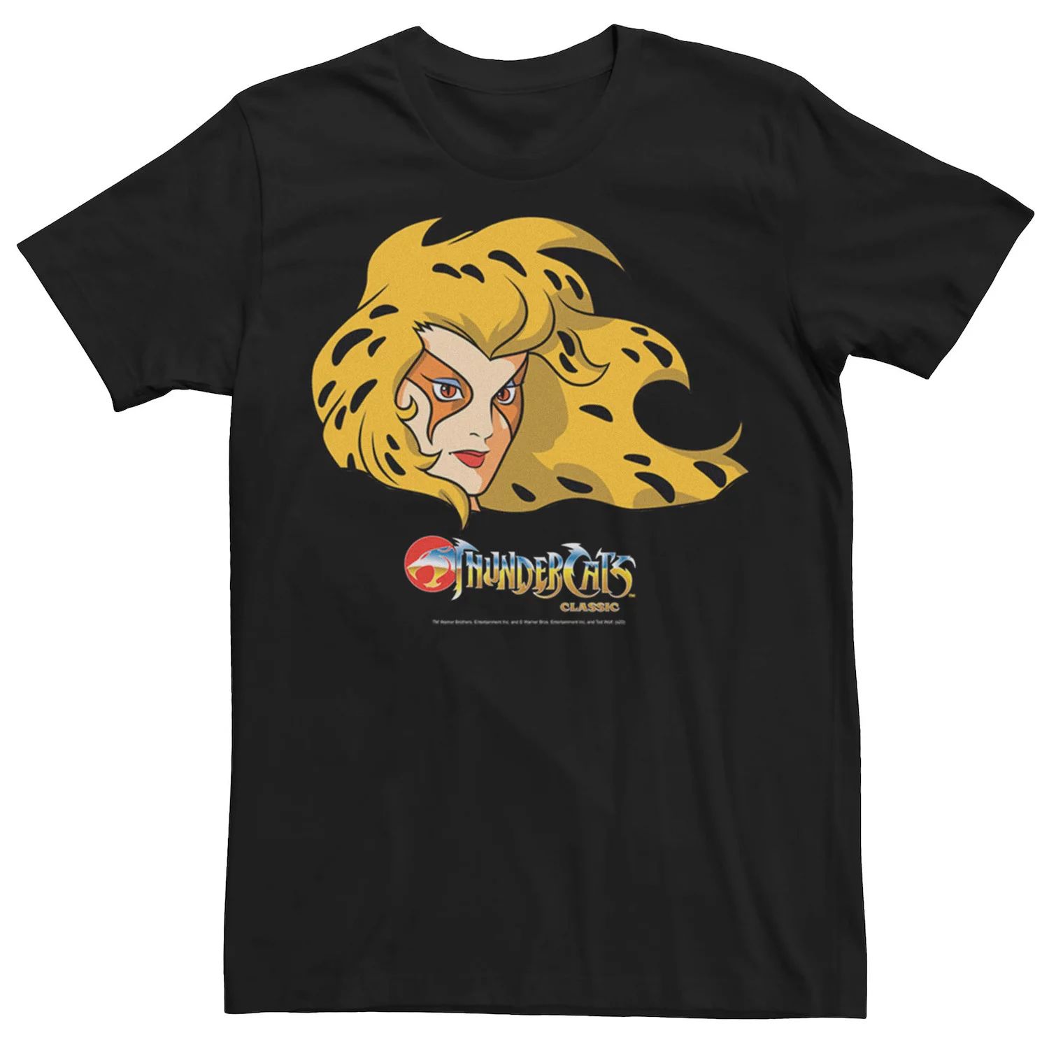 

Мужская футболка ThunderCats Cheetara с большим лицом Licensed Character