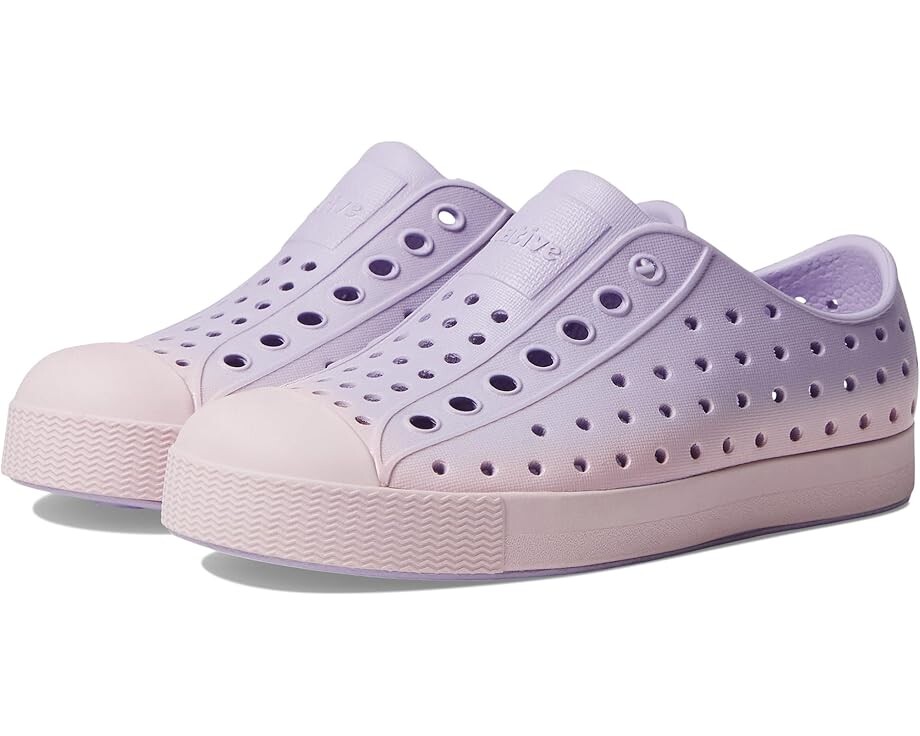 

Кроссовки Native Shoes Kids Jefferson Sugarlite Ombre, цвет Tarlet Purple/Barely Pink/Tartlet Barely Ombre