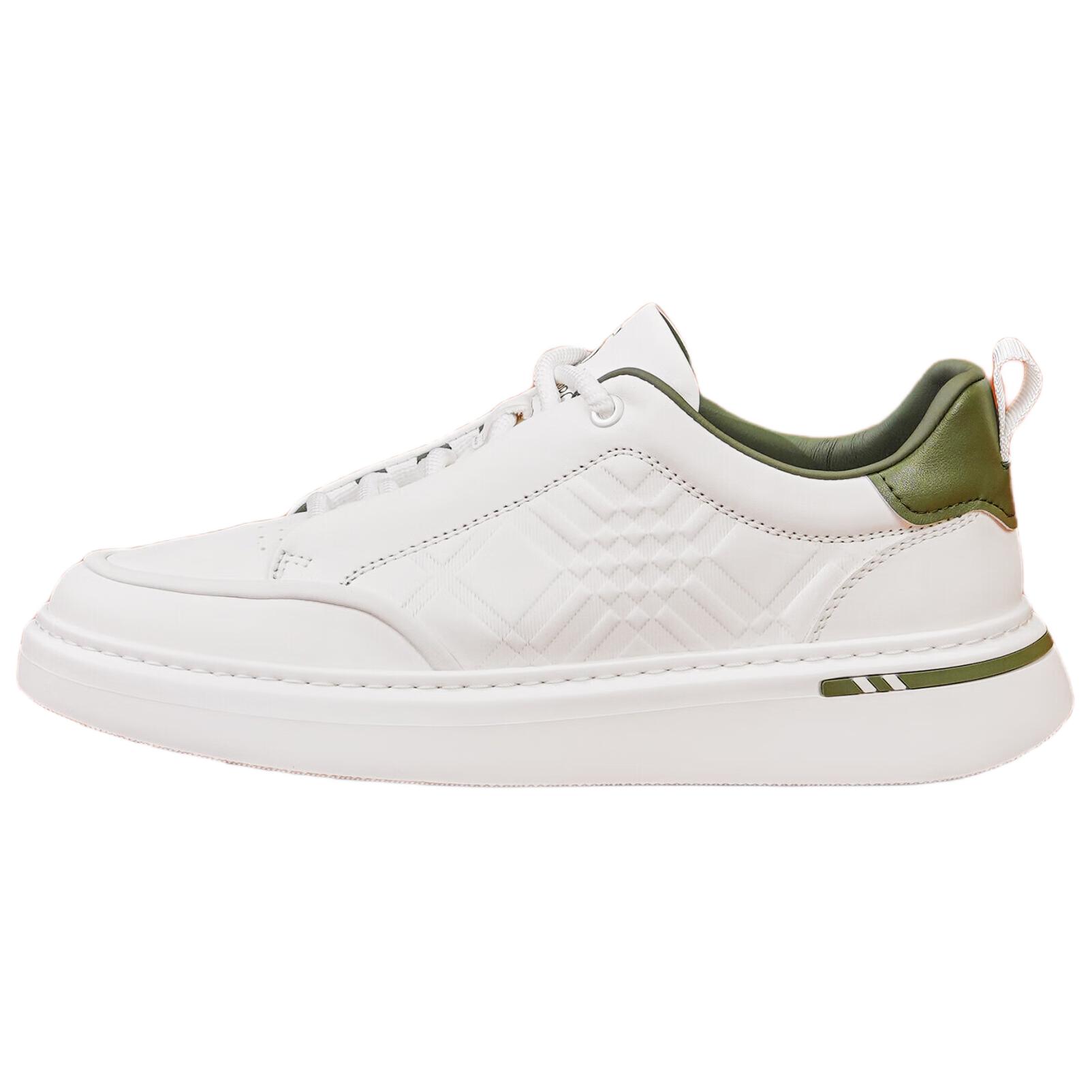 

Низкие повседневные туфли с амортизацией для мужчин LOUISPRO, White Green