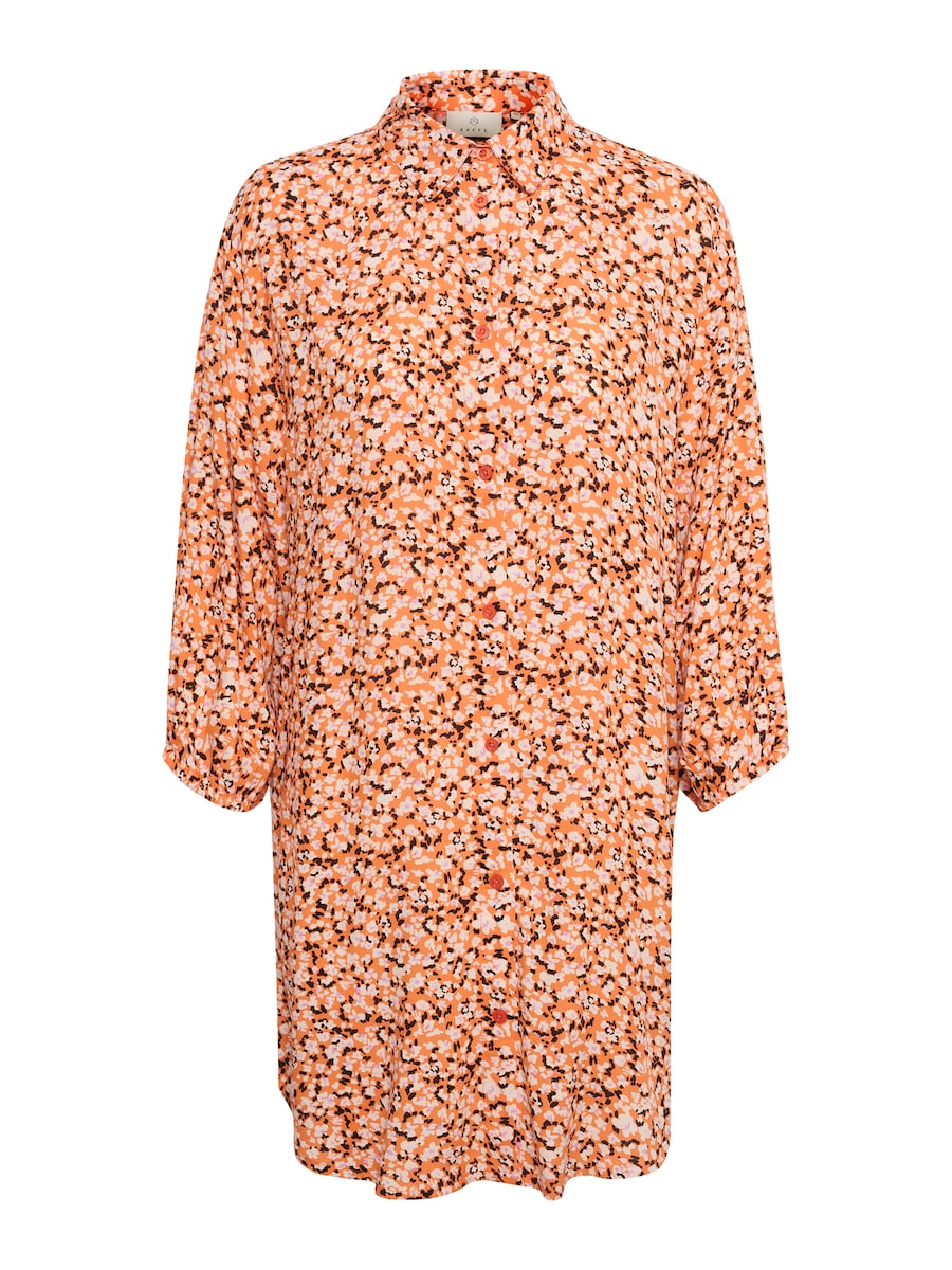 

Платье-рубашка Kaffe KA Somia, оранжевый
