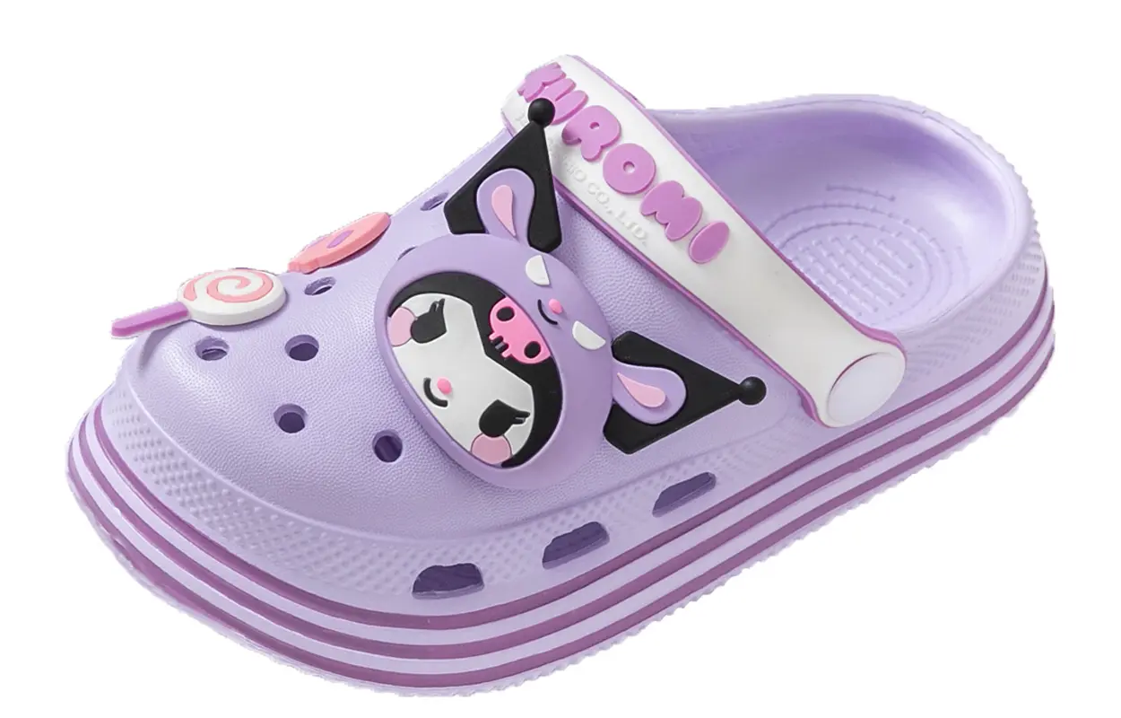 Кломпы женские Sanrio, фиолетовые туфли Cullomi
