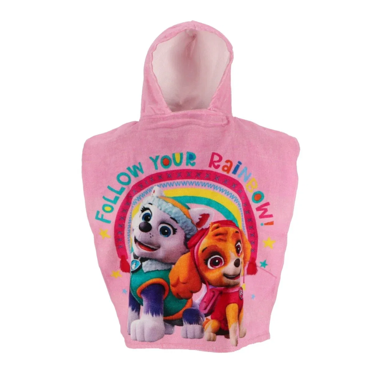 Детский пончо с капюшоном, Paw Patrol
