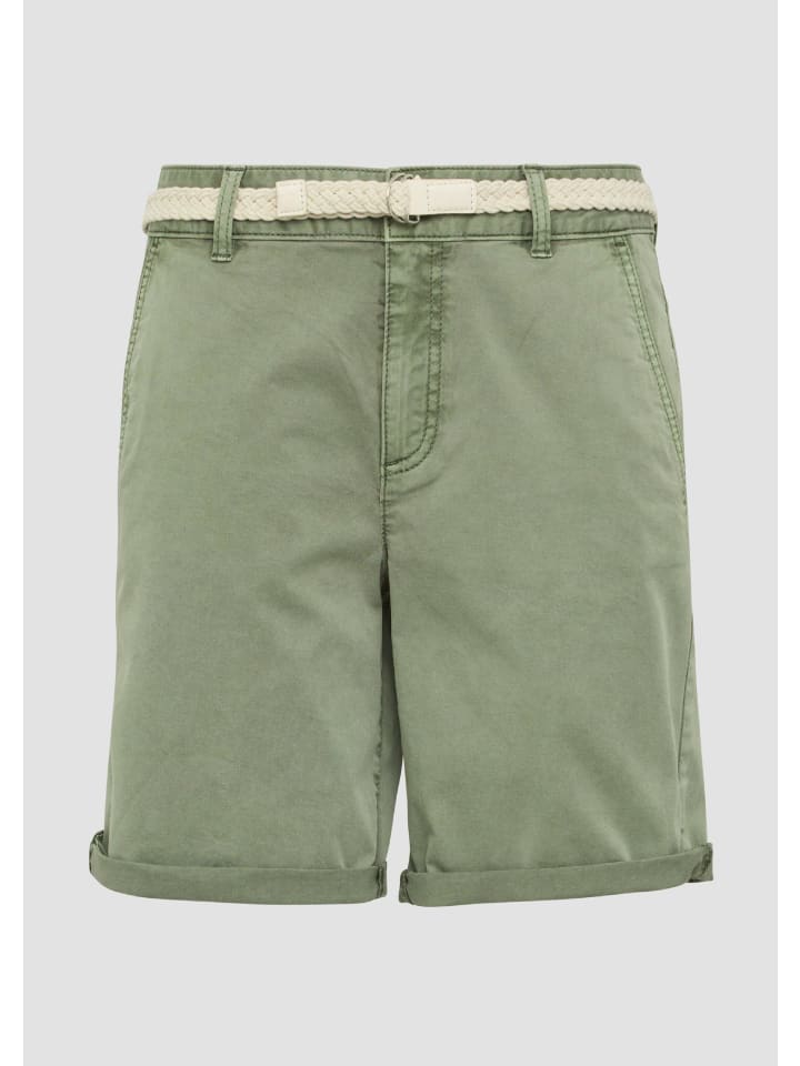 

Брюки 7369_оливково-зеленого цвета s.Oliver