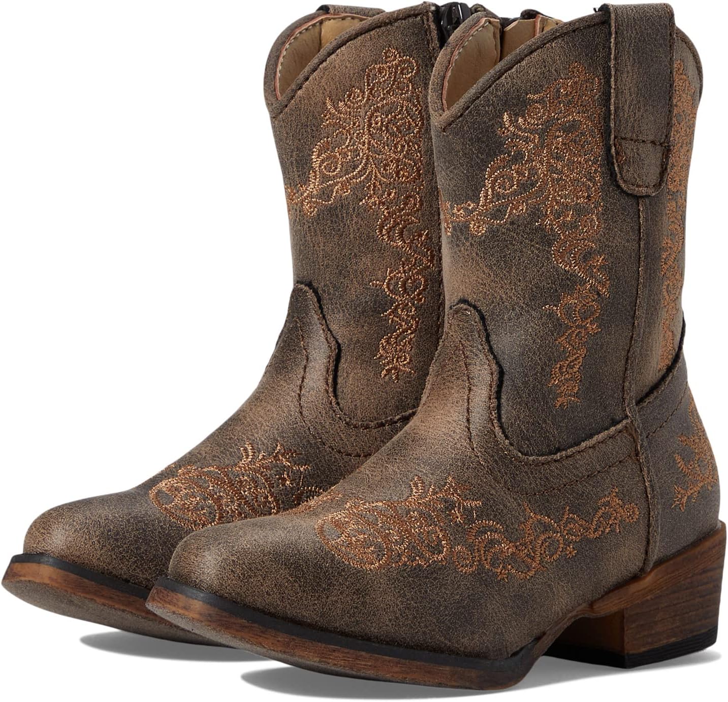 

Ботинки Roper Kids Riley Scroll, Brown