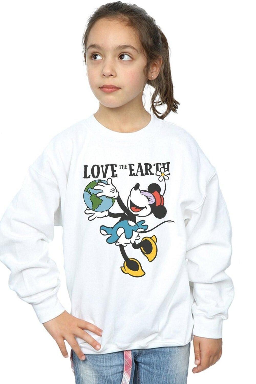 

Толстовка с Микки Маусом Love The Earth Disney, белый