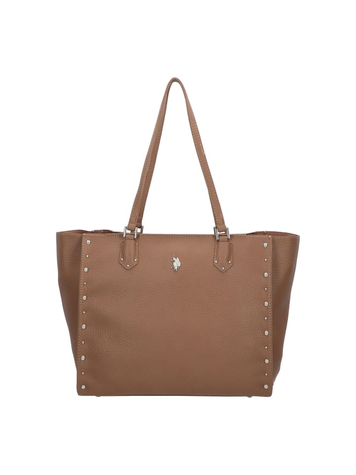 

Сумка шоппер U.S. Polo Assn., серо-коричневый