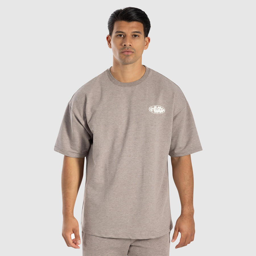 

SMILODOX Мужская футболка Vlery Brown Melange