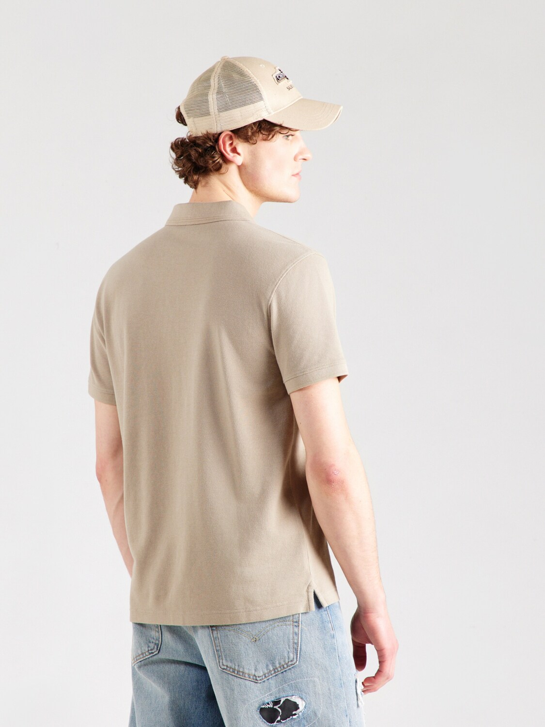 LEVI'S  Футболка 'Original Polo' в цвете Sand — фото 4
