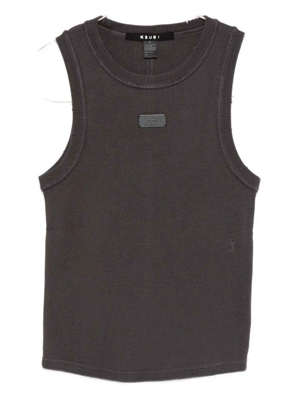 

Майка с логотипом Ksubi, черный