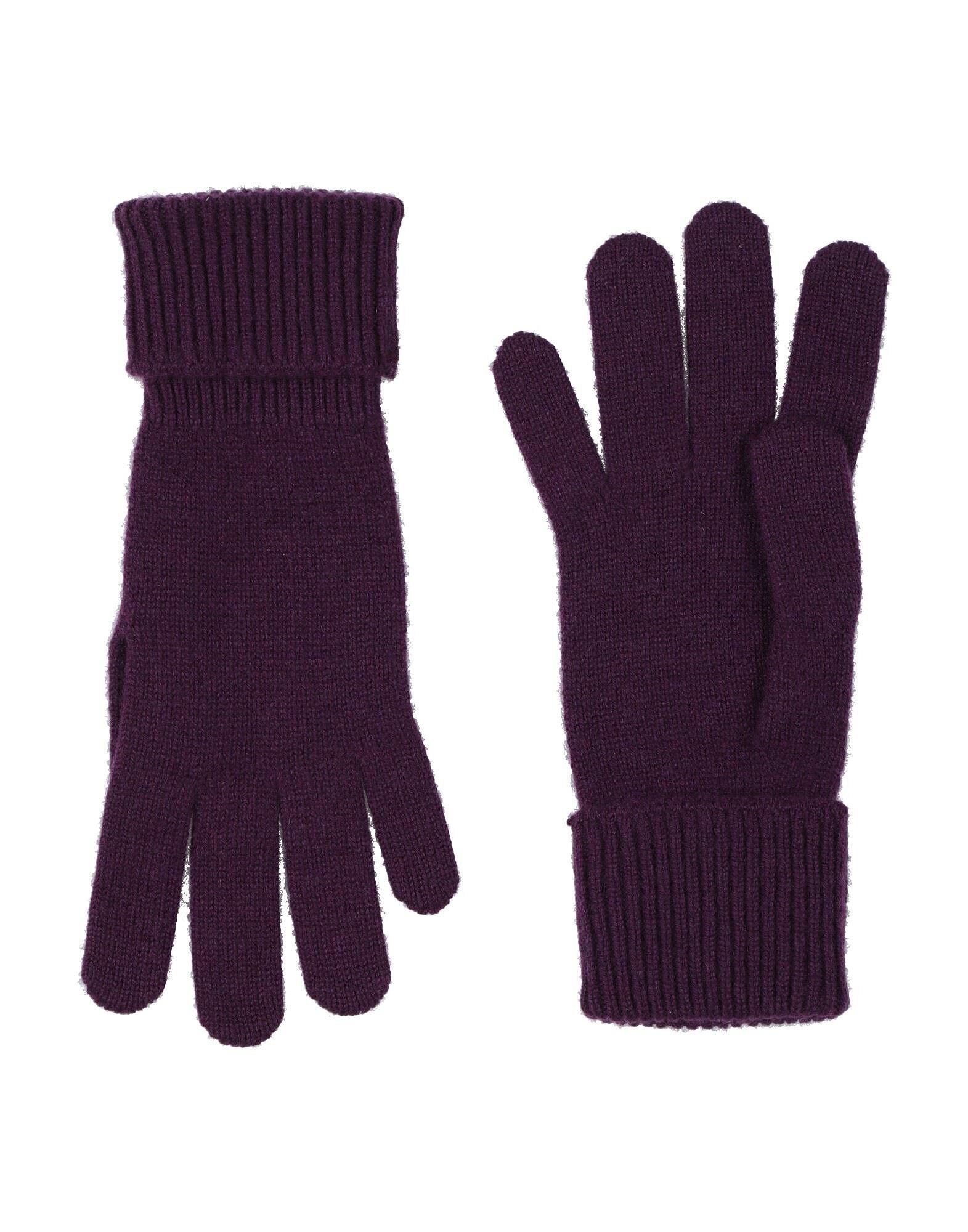 

Перчатки Burberry, сливовый