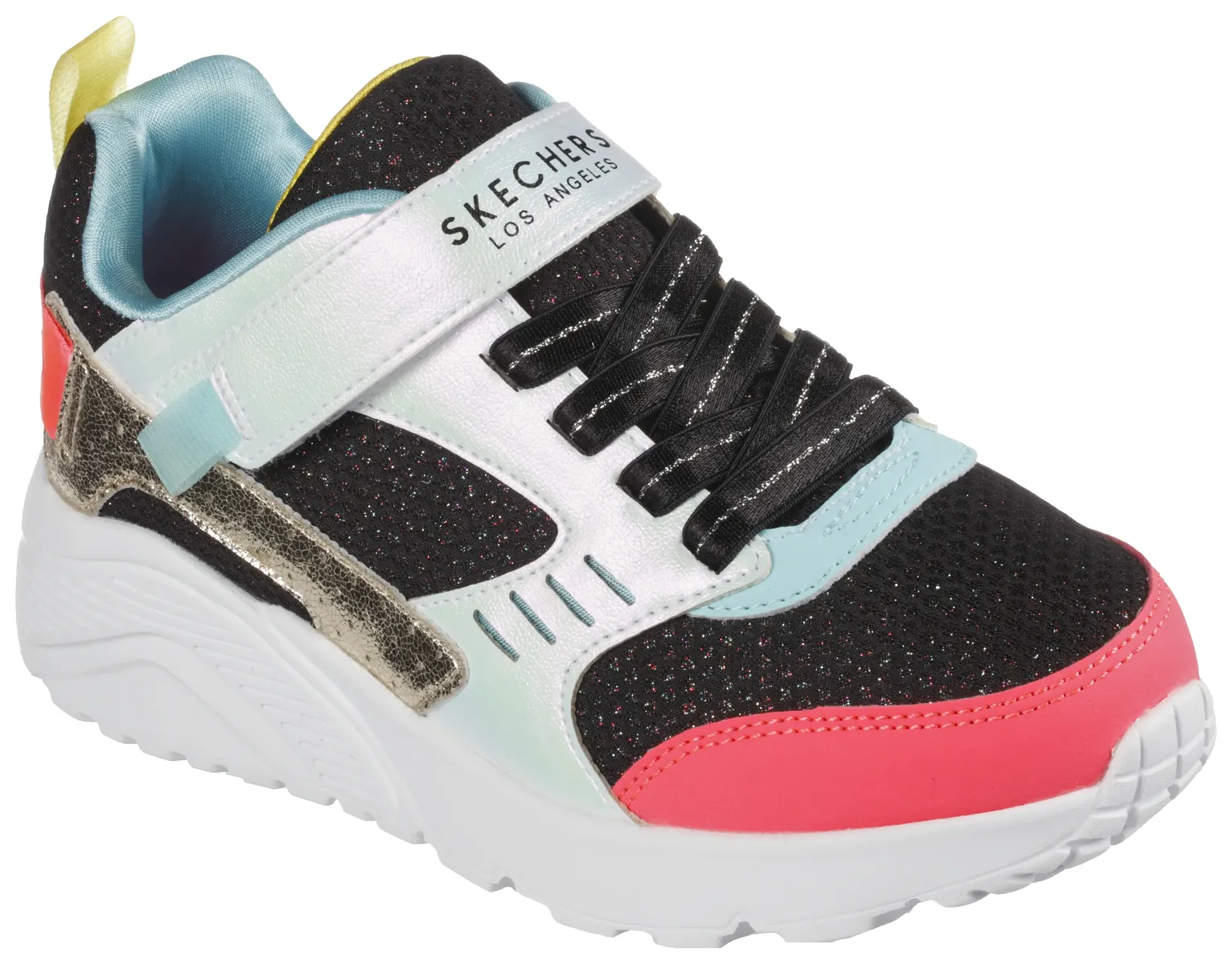 

Детские кроссовки Skechers "UNO LITE GEN CHILL", в отличном цветовом сочетании, повседневная обувь, полуботинки, туфли на шнуровке Skechers Kids, цвет Schwarz-Kombiniert