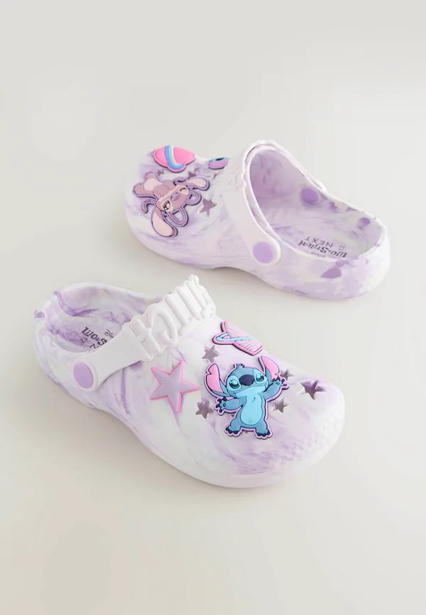 Шлепанцы для бассейна lilo & stitch стандартного размера Next, Lilac Purple Marble — фото 2