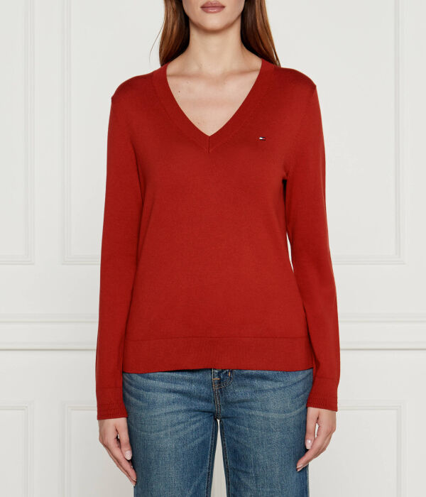 

Свитер Regular fit Tommy Hilfiger, красный