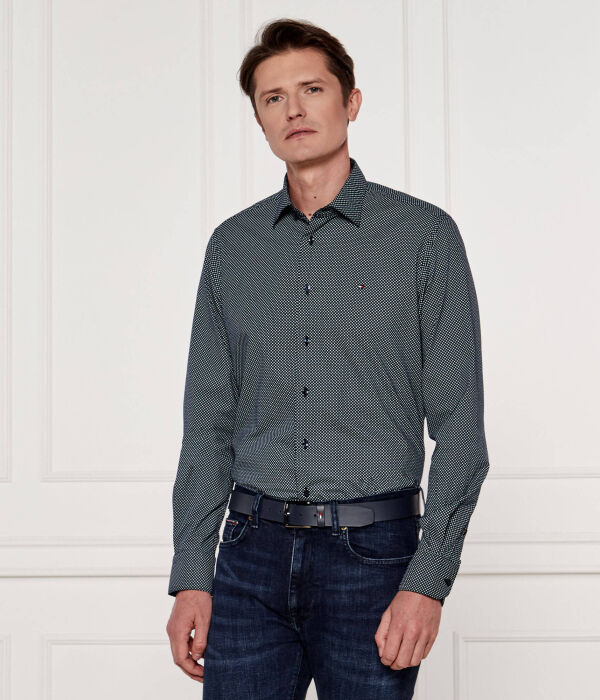 

Рубашка Regular fit Tommy Hilfiger, синий