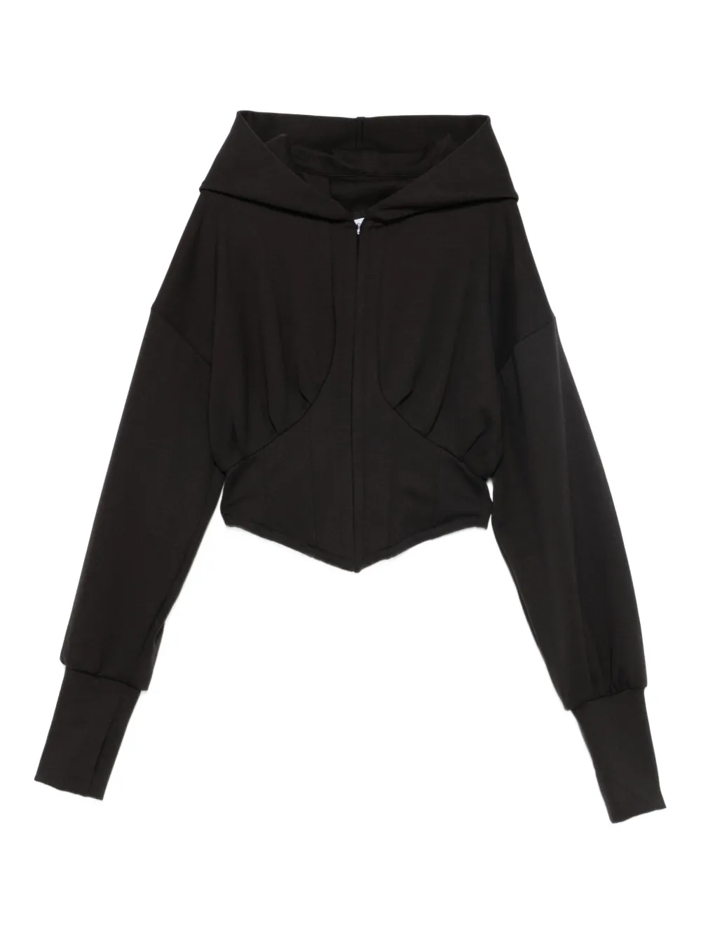 

Толстовка Karol corset hoodie HAMZA, черный