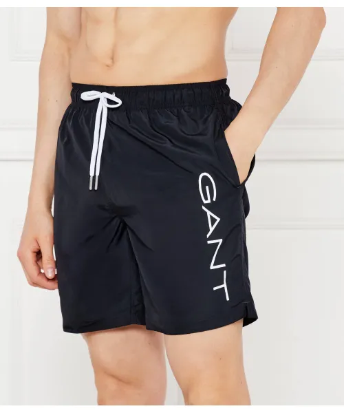 

Пляжные шорты Regular fit Gant, черный