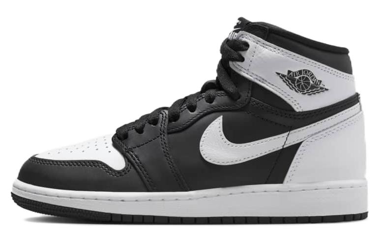 

Кроссовки 1 Retro High OG GS Jordan, черный/белый