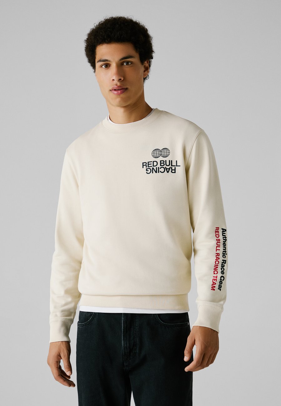 

Толстовка Red Bull Racing x Pepe Jeans MOTION LOGO CREW, Dark Ecru/Sand