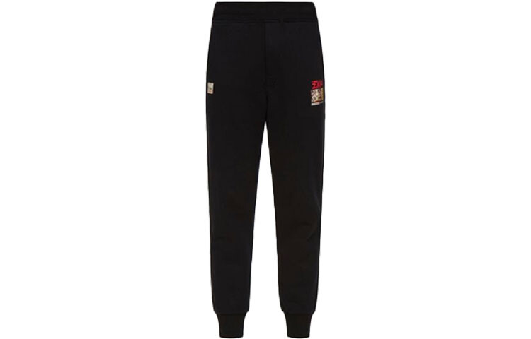 

Трикотажные спортивные штаны мужские черные Evisu, черный