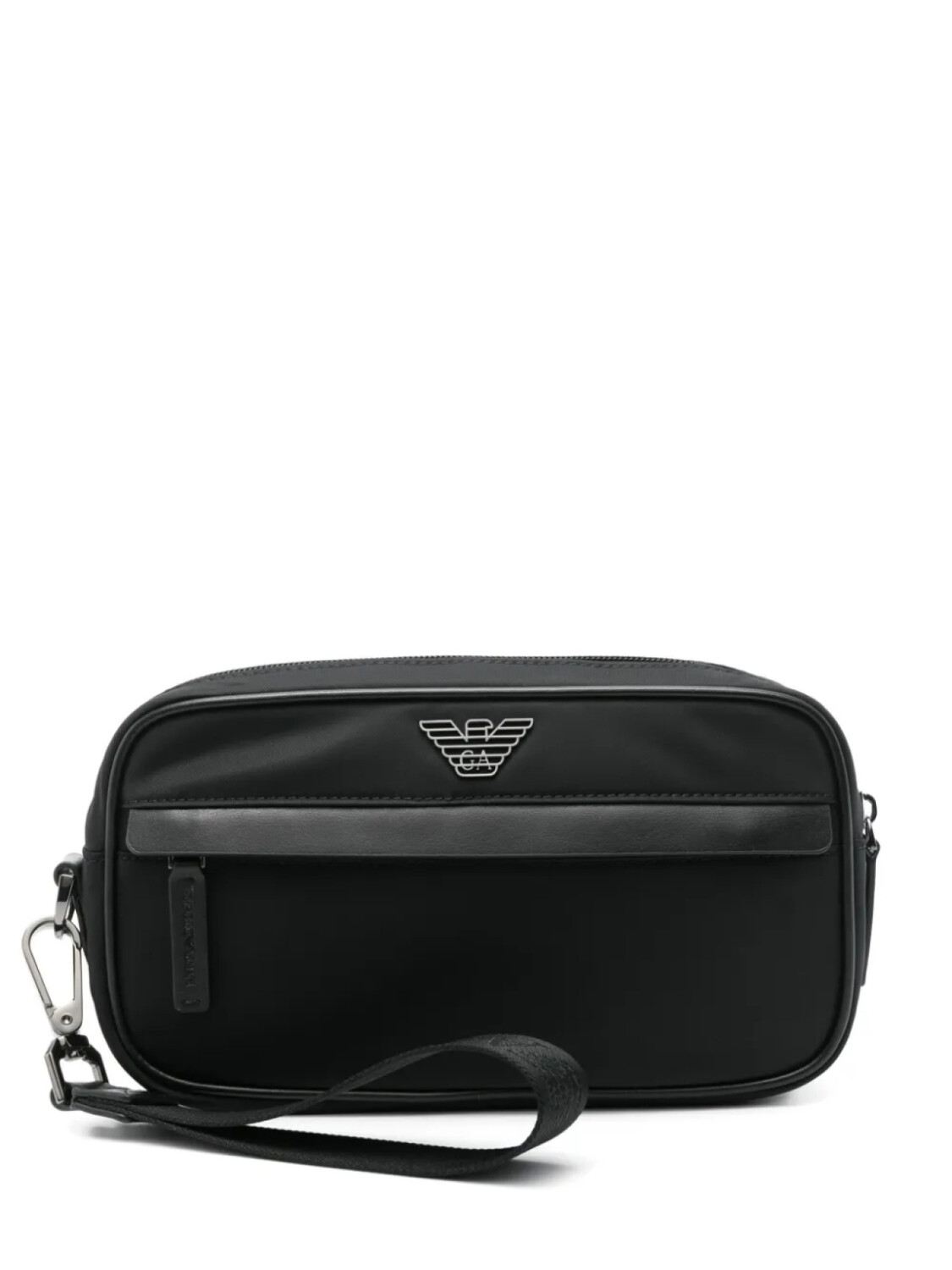 

Сумка-клатч с логотипом Emporio Armani, черный