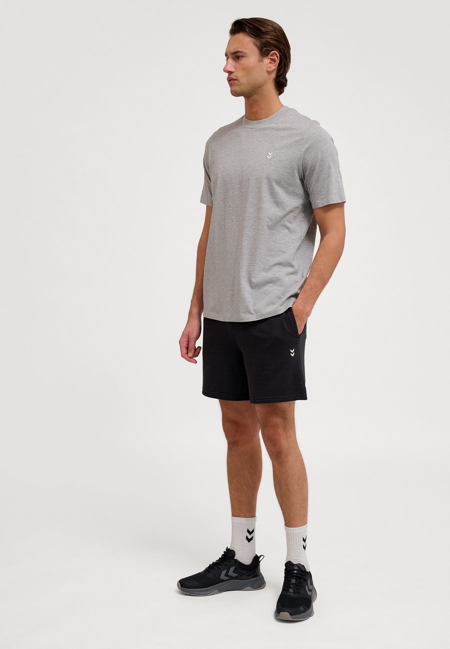 

Футболка Hummel Basic T-shirt, Grey Melange/Grey, Серый, Футболка Hummel Basic T-shirt, Grey Melange/Grey