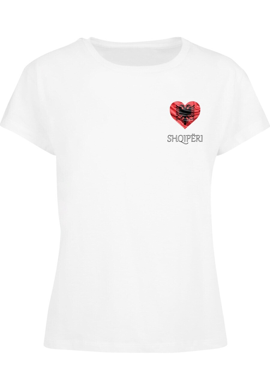 

Футболка Merchcode Shirt Football - Albania, белый